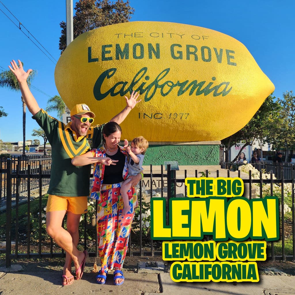 The Big Lemon, Lemon Grove, California - Land of the Bigs